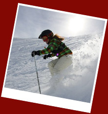 Rachael Skiing